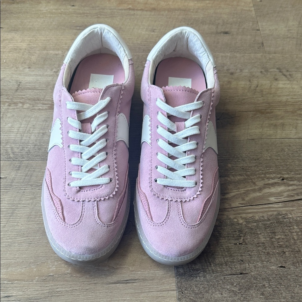 Dolce Vita Pink and White Sneakers